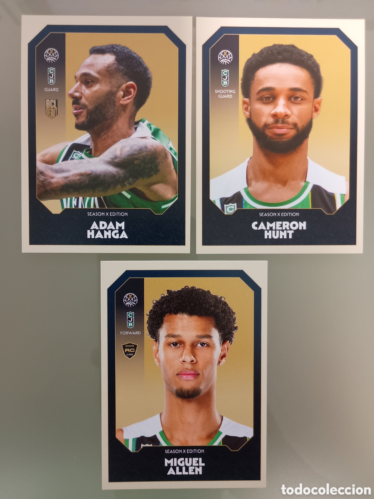 Coleccionismo deportivo: 3 cromos Joventut Badalona. Champions League 2025-26 (Mythos Cards)