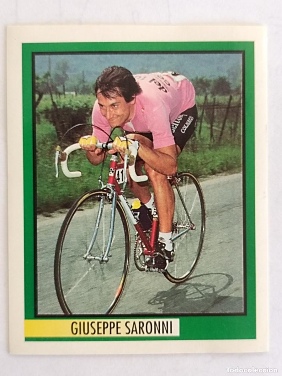 Coleccionismo deportivo: #5 GIUSEPPE SARONNI (ALBO D'ORO) 78 GIRO D'ITALIA 1995 MERLIN