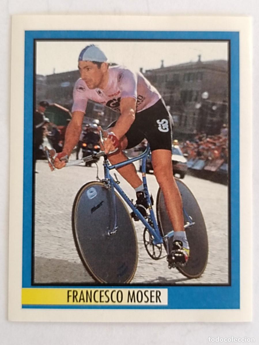 Coleccionismo deportivo: #6 FRANCESCO MOSER (ALBO D'ORO) 78 GIRO D'ITALIA 1995 MERLIN