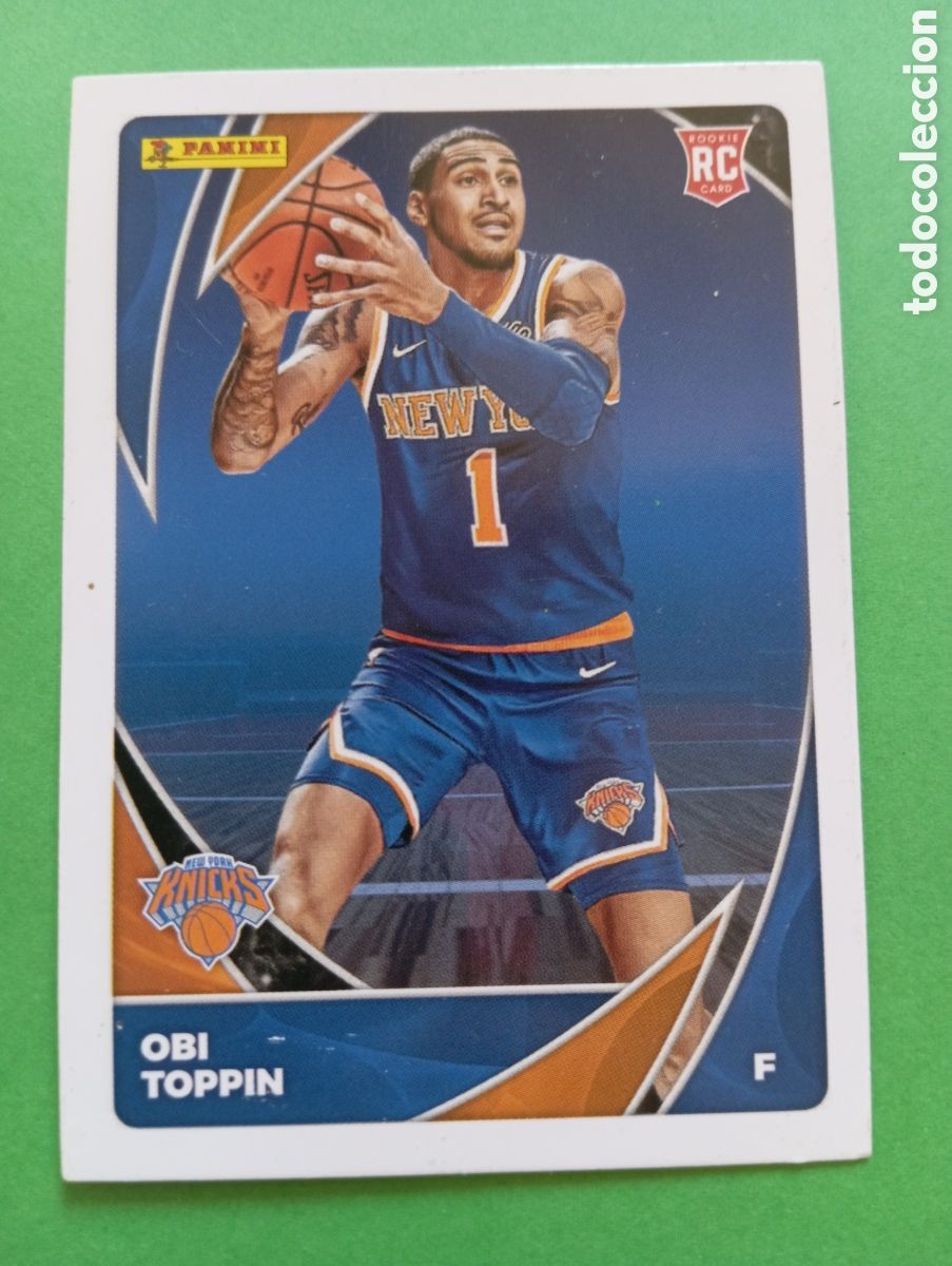 Coleccionismo deportivo: Obi Toppin New York Knicks RC n&deg;88 / PANINI NBA CARD COLLECTION 2020/2021