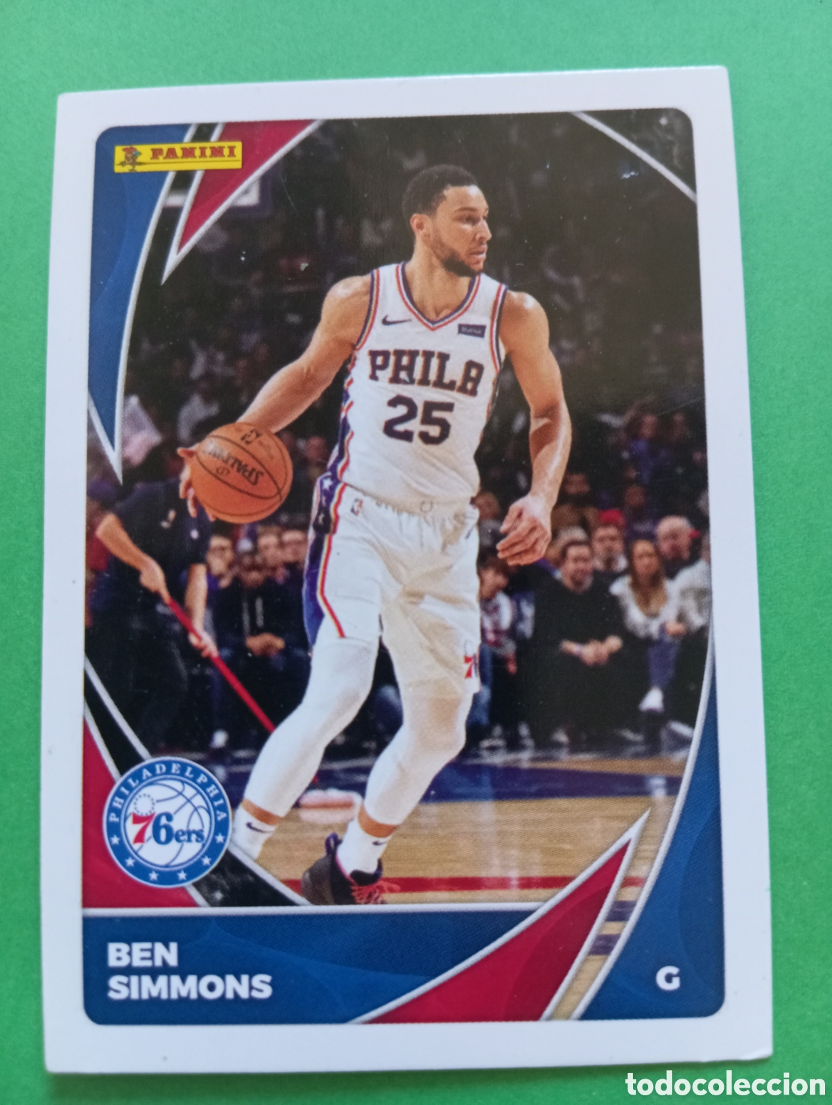 Coleccionismo deportivo: Ben Simmons Philadelphia 76ers n&deg;39 / PANINI NBA CARD COLLECTION 2020/2021
