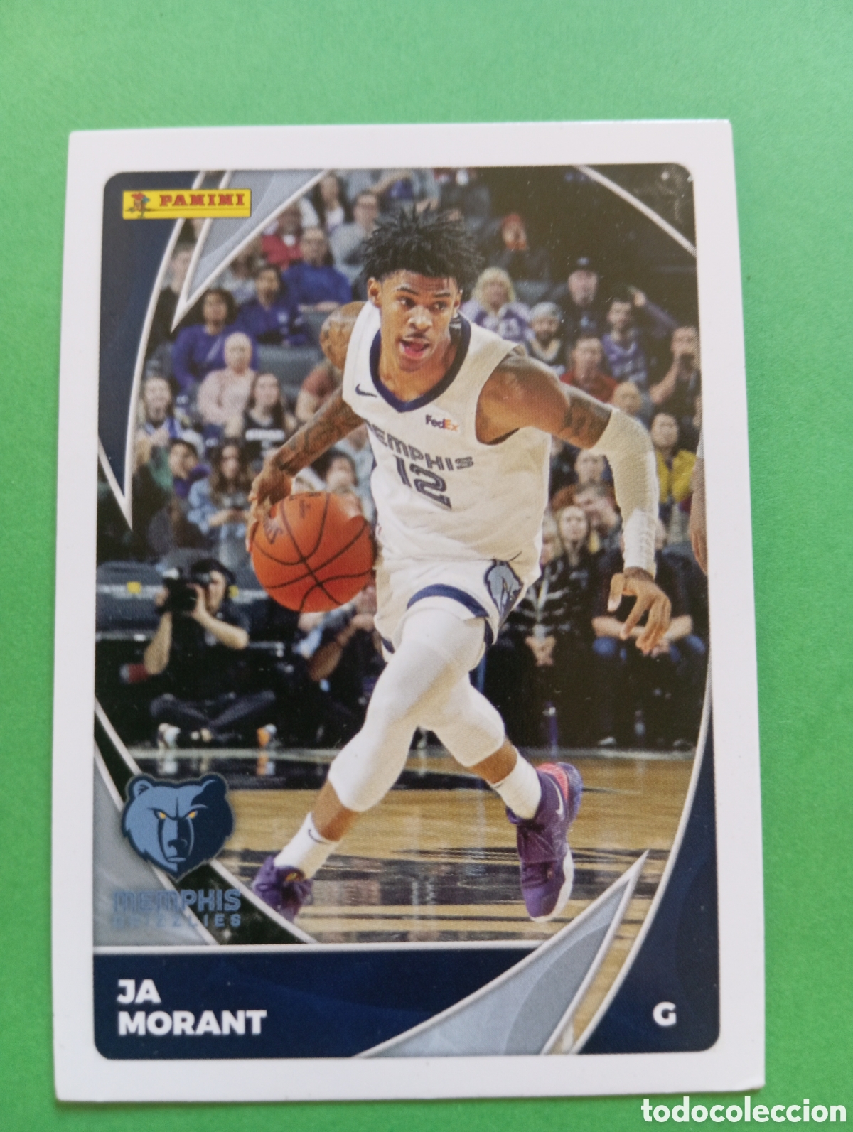 Coleccionismo deportivo: Ja Morant Memphis Grizzlies n&deg;54 / PANINI NBA CARD COLLECTION 2020/2021
