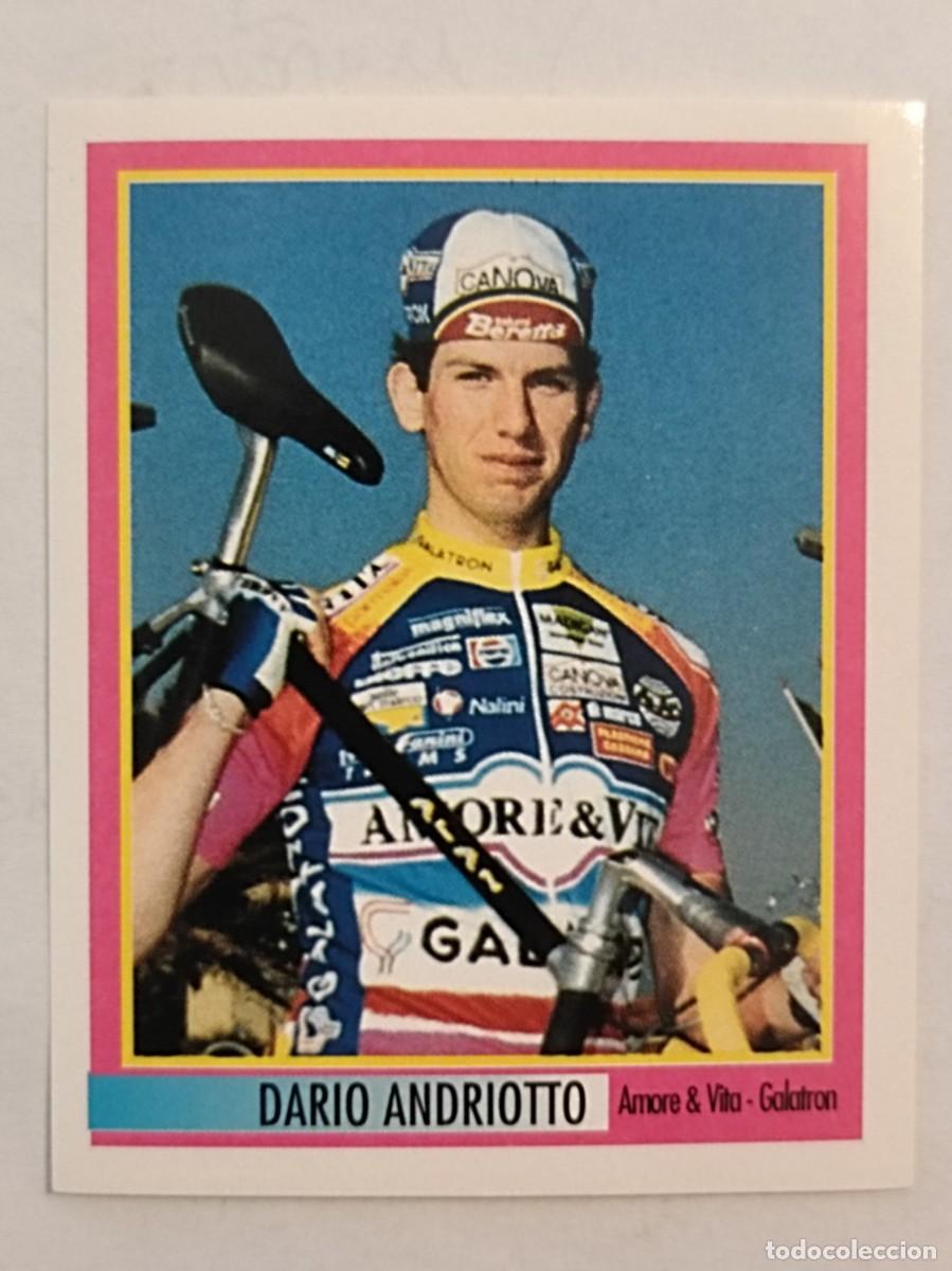 Coleccionismo deportivo: #22 DARIO ANDRIOTTO (AMORE & VITA GALATRON) 78 GIRO D'ITALIA 1995 MERLIN