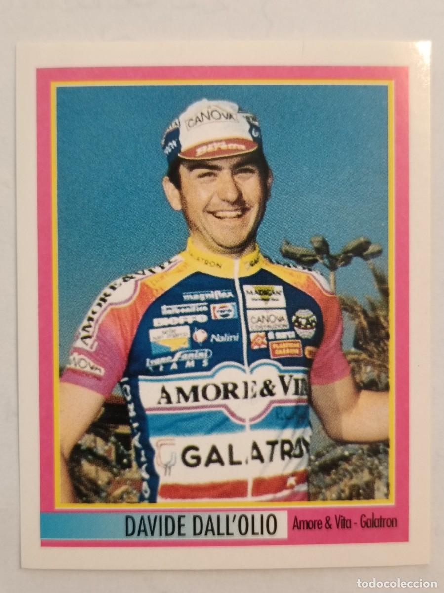 Coleccionismo deportivo: #24 DAVIDE DALL'OLIO (AMORE & VITA GALATRON) 78 GIRO D'ITALIA 1995 MERLIN