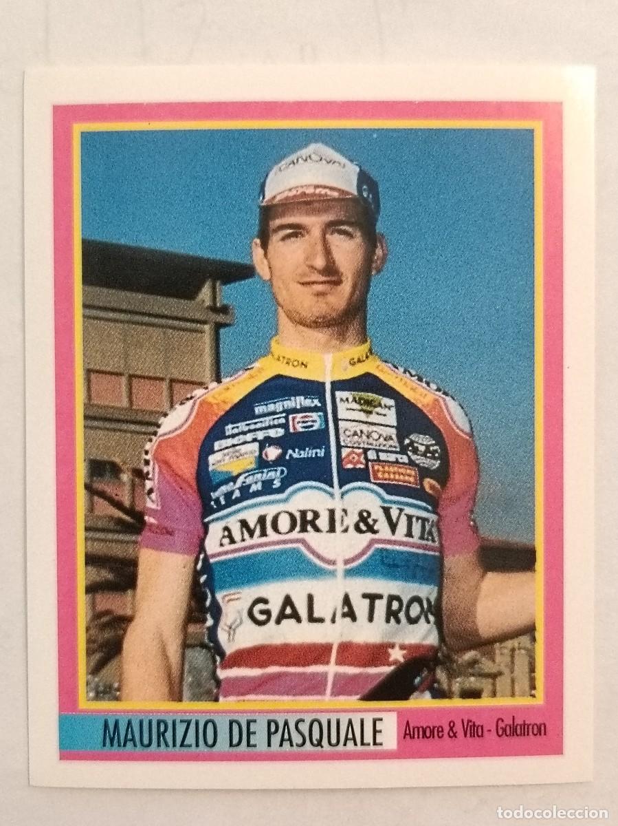 Coleccionismo deportivo: #26 MAURIZIO DE PASQUALE (AMORE & VITA GALATRON) 78 GIRO D'ITALIA 1995 MERLIN