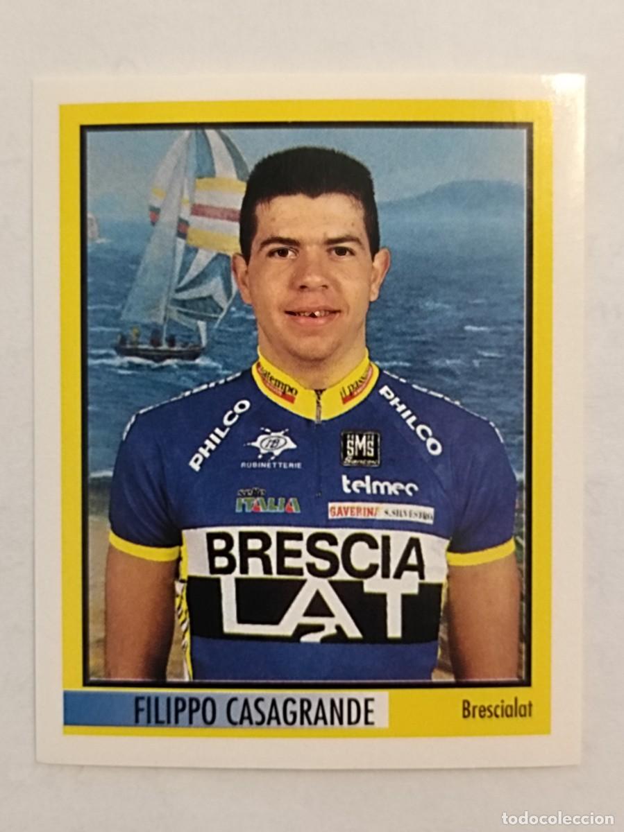 Coleccionismo deportivo: #42 FILIPPO CASAGRANDE (BRESCIALAT) 78 GIRO D'ITALIA 1995 MERLIN