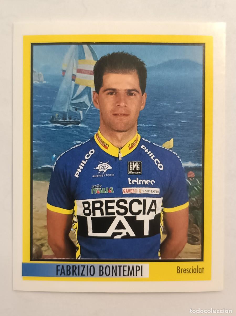 Coleccionismo deportivo: #44 FABRIZIO BONTEMPI (BRESCIALAT) 78 GIRO D'ITALIA 1995 MERLIN