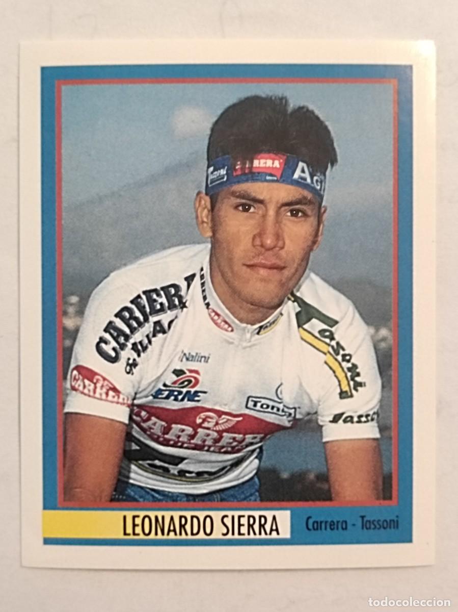 Coleccionismo deportivo: #53 LEONARDO SIERRA (CARRERA-TASSONI ) 78 GIRO D'ITALIA 1995 MERLIN