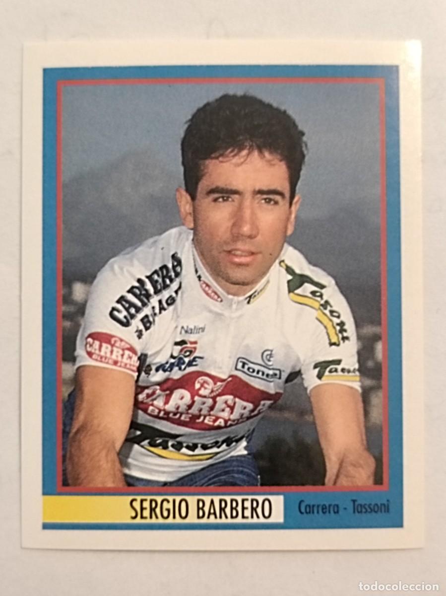 Coleccionismo deportivo: #58 SERGIO BARBERO (CARRERA-TASSONI ) 78 GIRO D'ITALIA 1995 MERLIN
