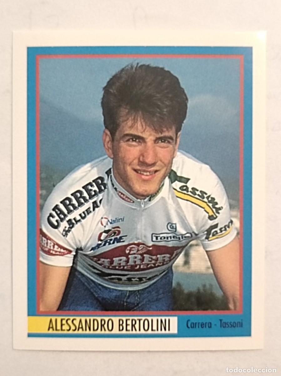 Coleccionismo deportivo: #59 ALESSANDRO BERTOLINI (CARRERA-TASSONI ) 78 GIRO D'ITALIA 1995 MERLIN