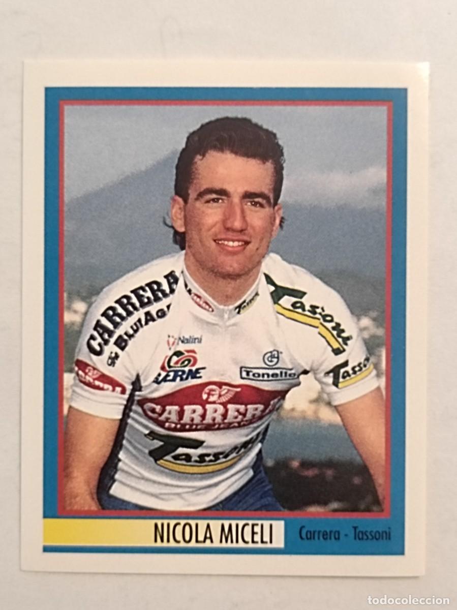 Coleccionismo deportivo: #60 NICOLA MICELI (CARRERA-TASSONI ) 78 GIRO D'ITALIA 1995 MERLIN