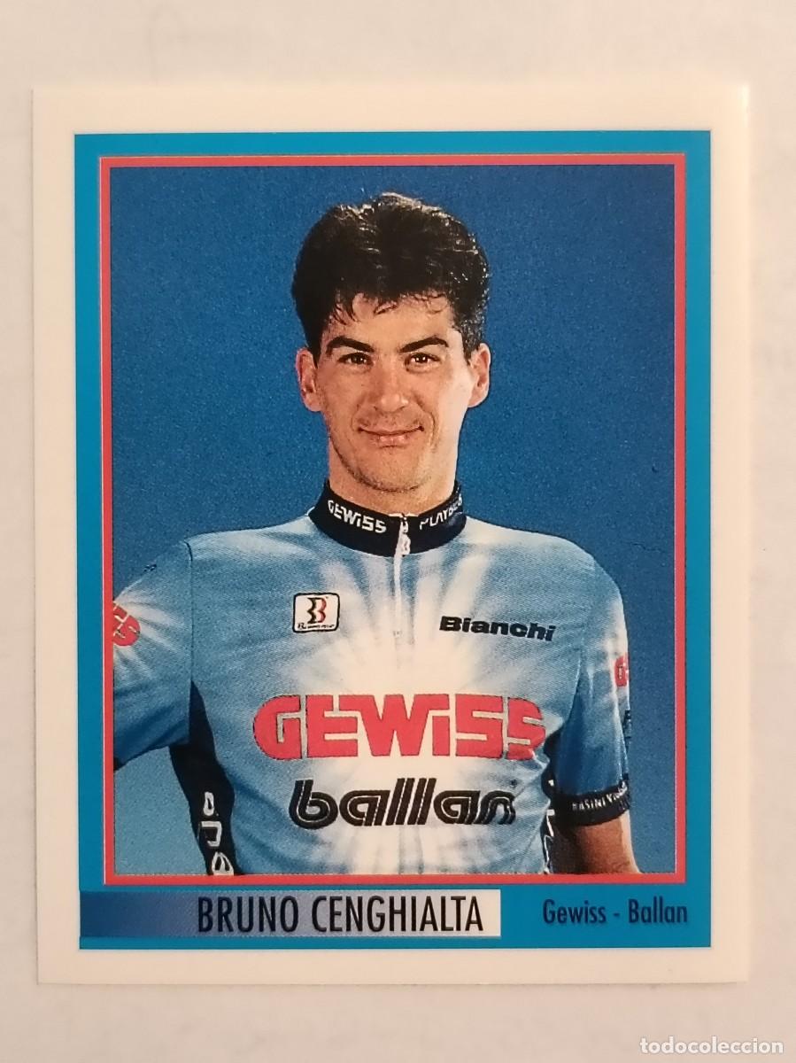 Coleccionismo deportivo: #72 BRUNO CENGHIALTA (GEWISS-BALLAN) 78 GIRO D'ITALIA 1995 MERLIN