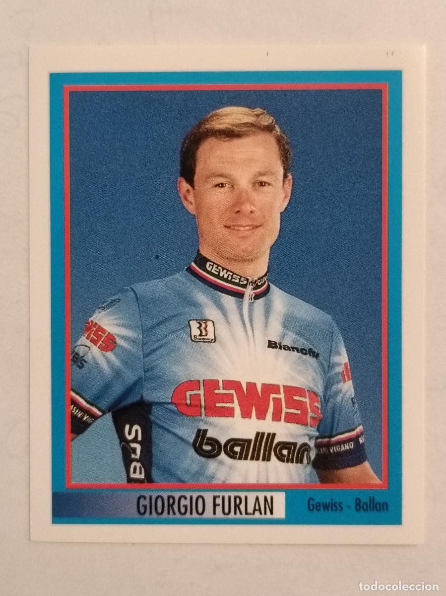 Coleccionismo deportivo: #74 GIORGIO FURLAN (GEWISS-BALLAN) 78 GIRO D'ITALIA 1995 MERLIN