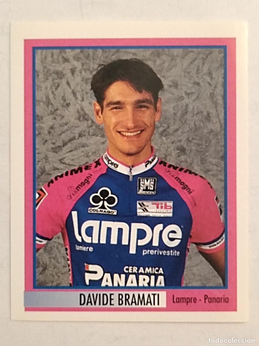 Coleccionismo deportivo: #79 DAVIDE BRAMATI (LAMPRE-PANARIA) 78 GIRO D'ITALIA 1995 MERLIN
