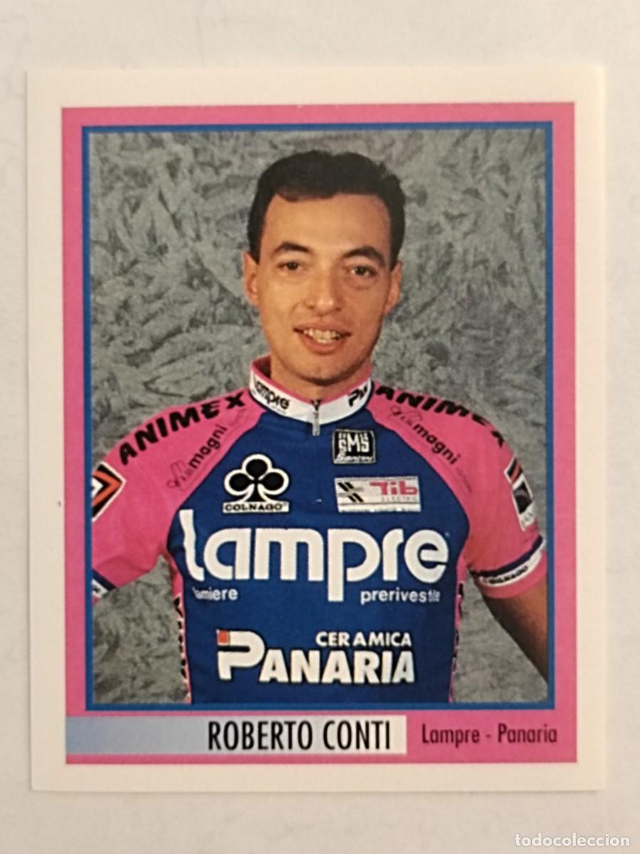 Coleccionismo deportivo: #80 ROBERTO CONTI (LAMPRE-PANARIA) 78 GIRO D'ITALIA 1995 MERLIN