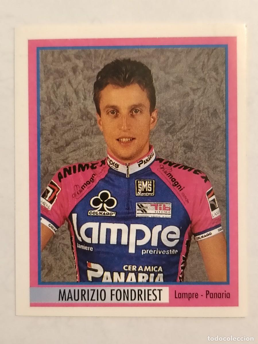 Coleccionismo deportivo: #82 MAURIZIO FONDRIEST (LAMPRE-PANARIA) 78 GIRO D'ITALIA 1995 MERLIN