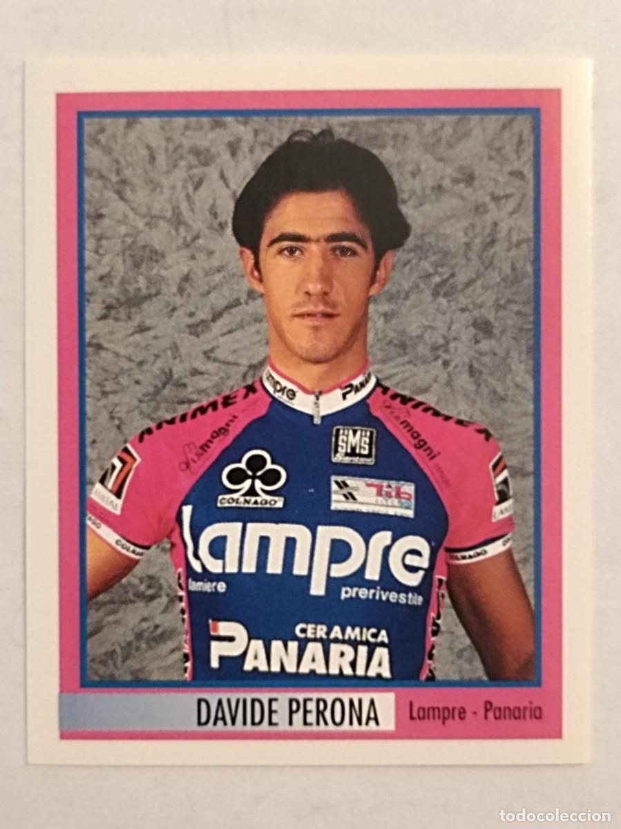 Coleccionismo deportivo: #83 DAVIDE PERONA (LAMPRE-PANARIA) 78 GIRO D'ITALIA 1995 MERLIN