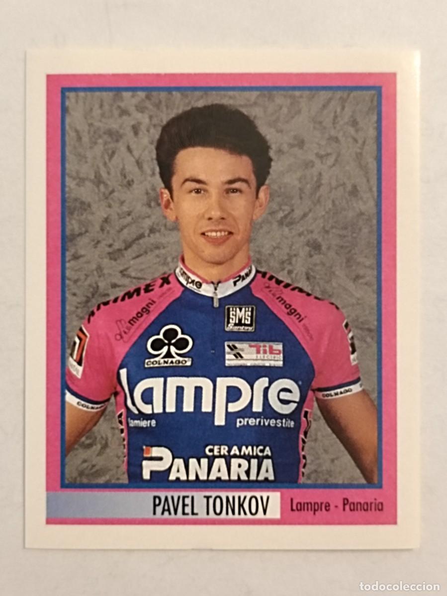 Coleccionismo deportivo: #87 PAVEL TONKOV (LAMPRE-PANARIA) 78 GIRO D'ITALIA 1995 MERLIN