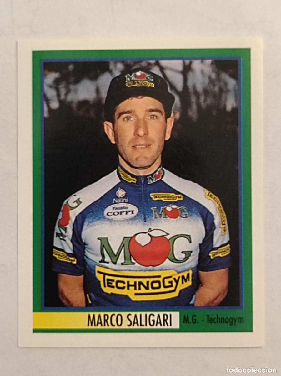 Coleccionismo deportivo: #98 MARCO SALIGARI (M.G.-TECHNOGYM) 78 GIRO D'ITALIA 1995 MERLIN