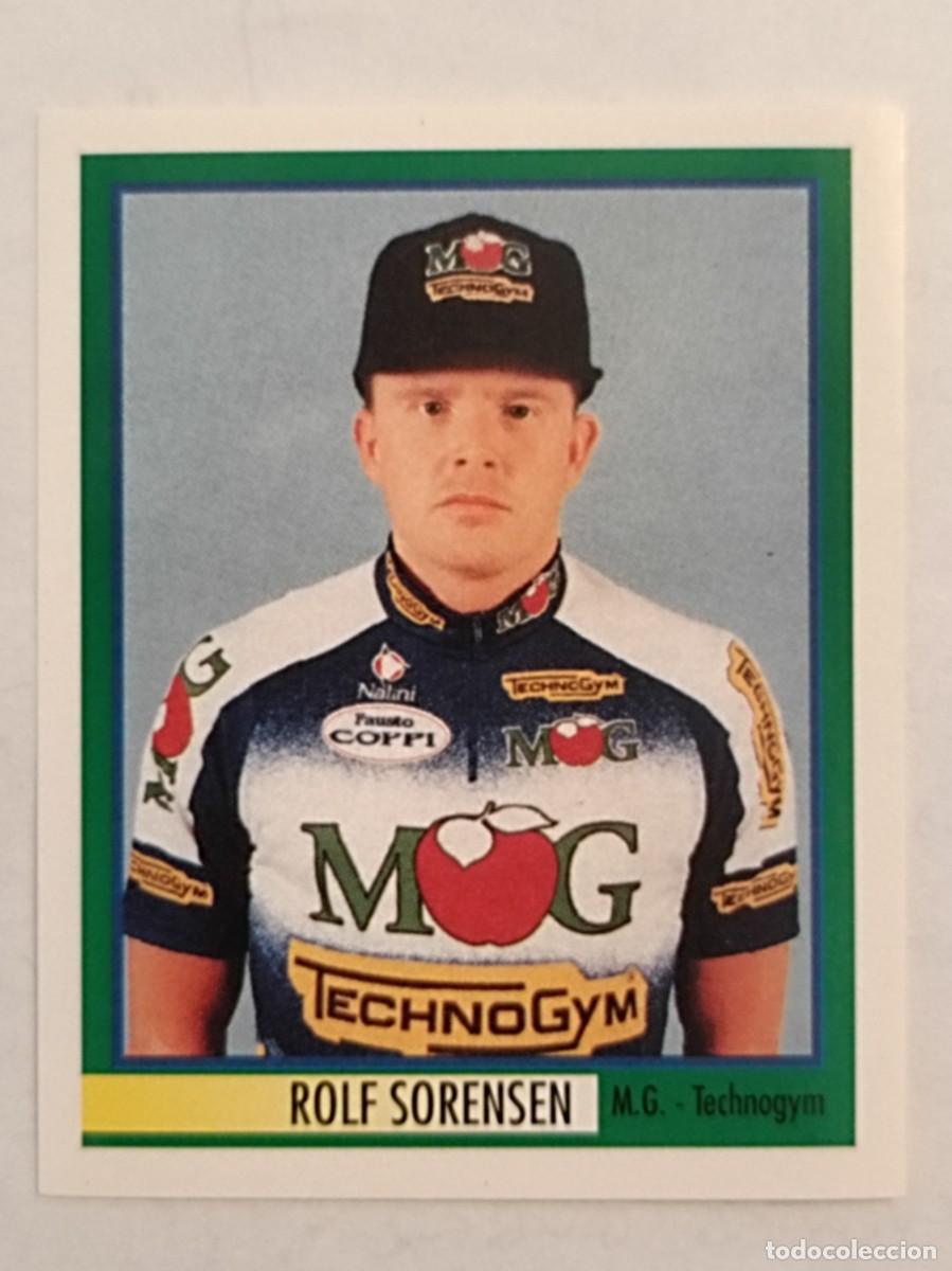Coleccionismo deportivo: #100 ROLF SORENSEN (M.G.-TECHNOGYM) 78 GIRO D'ITALIA 1995 MERLIN
