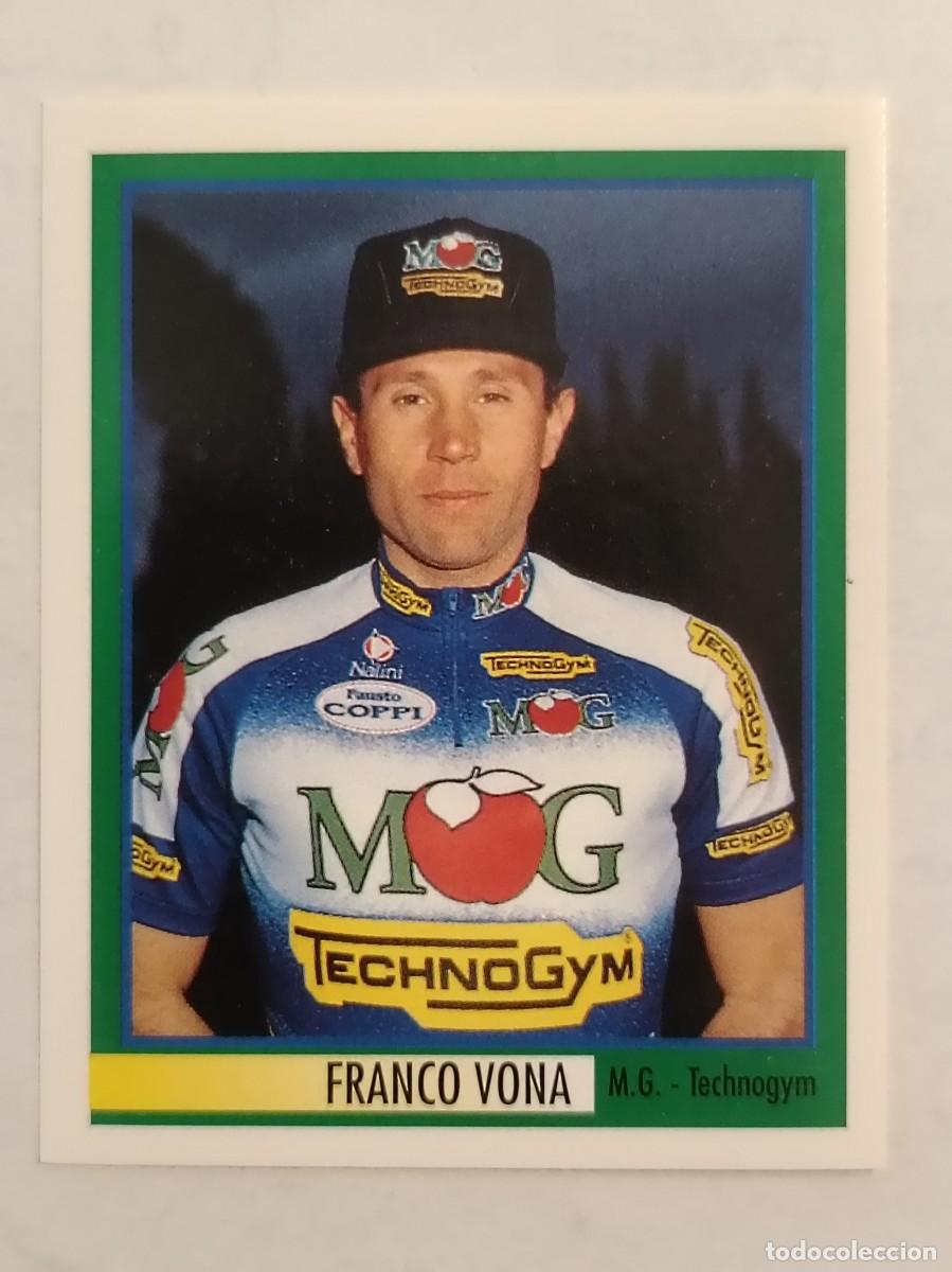 Coleccionismo deportivo: #102 FRANCO VONA (M.G.-TECHNOGYM) 78 GIRO D'ITALIA 1995 MERLIN
