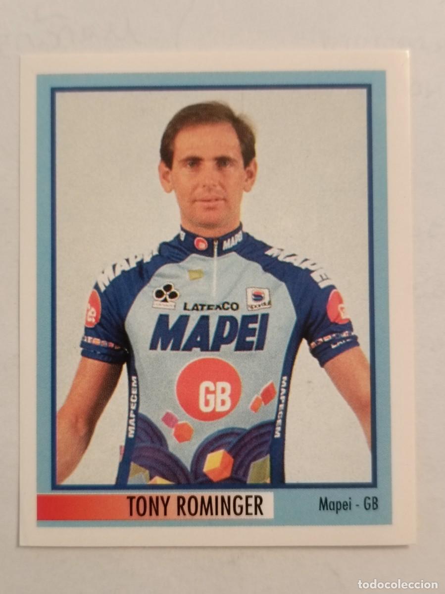Coleccionismo deportivo: #114 TONY ROMINGER (MAPEI-GB) 78 GIRO D'ITALIA 1995 MERLIN