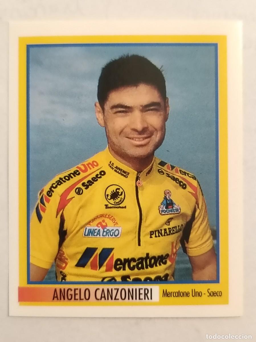 Coleccionismo deportivo: #122 ANGELO CANZIONERI (MERCATONE UNO-SAECO) 78 GIRO D'ITALIA 1995 MERLIN