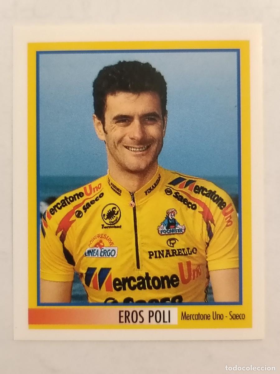 Coleccionismo deportivo: #130 EROS POLI (MERCATONE UNO-SAECO) 78 GIRO D'ITALIA 1995 MERLIN