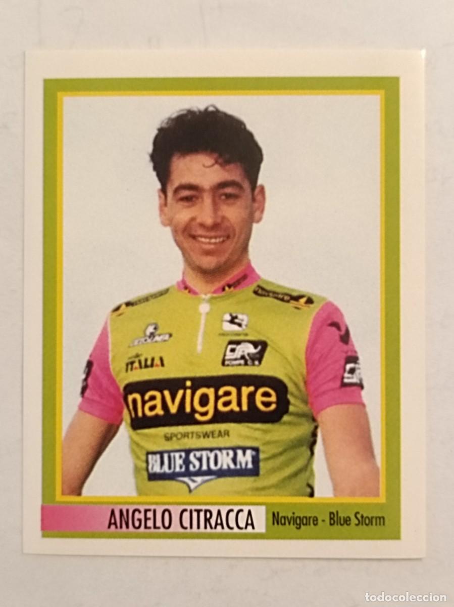 Coleccionismo deportivo: #136 ANGELO CITRACCA (NAVIGORE-BLUE STORM) 78 GIRO D'ITALIA 1995 MERLIN