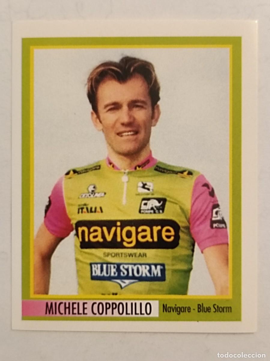 Coleccionismo deportivo: #137 MICHELE COPOLILLO (NAVIGORE-BLUE STORM) 78 GIRO D'ITALIA 1995 MERLIN