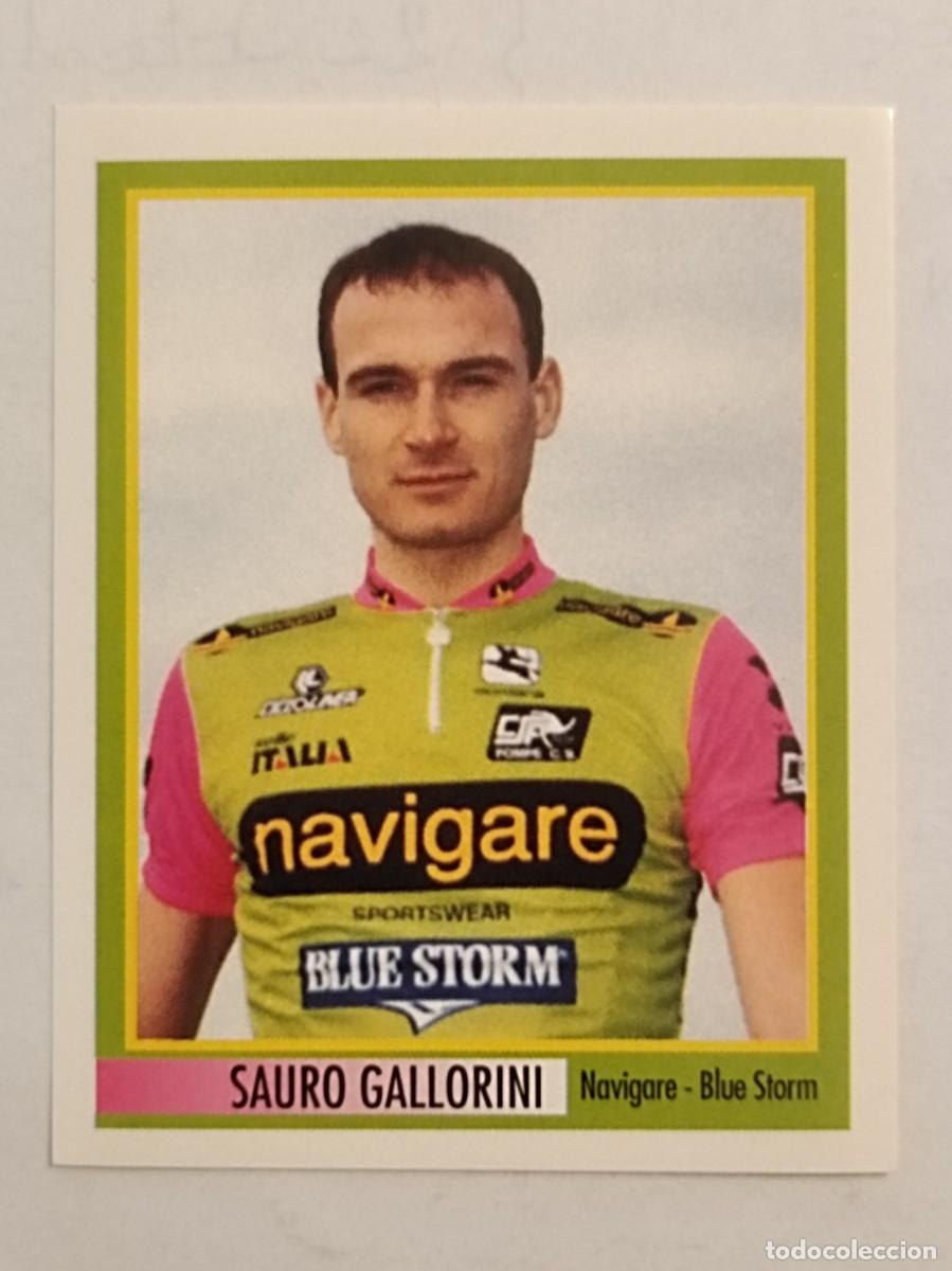 Coleccionismo deportivo: #139 SAURO GALLORINI (NAVIGORE-BLUE STORM) 78 GIRO D'ITALIA 1995 MERLIN