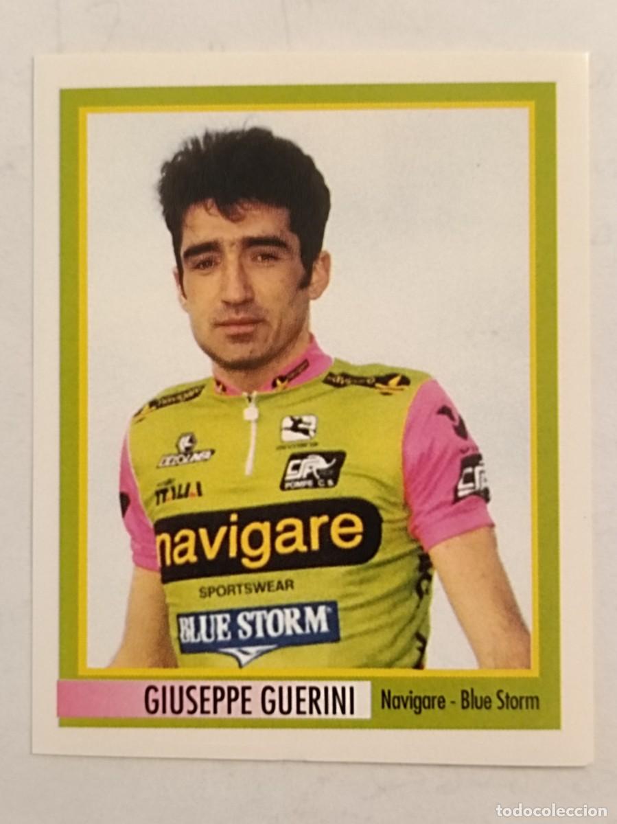 Coleccionismo deportivo: #140 GIUSEPPE GUERINI (NAVIGORE-BLUE STORM) 78 GIRO D'ITALIA 1995 MERLIN