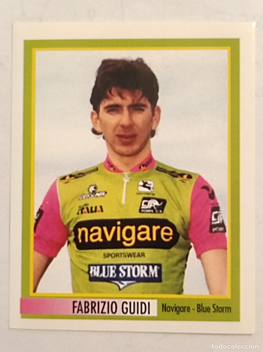 Coleccionismo deportivo: #141 FABRIZIO GUIDI (NAVIGORE-BLUE STORM) 78 GIRO D'ITALIA 1995 MERLIN