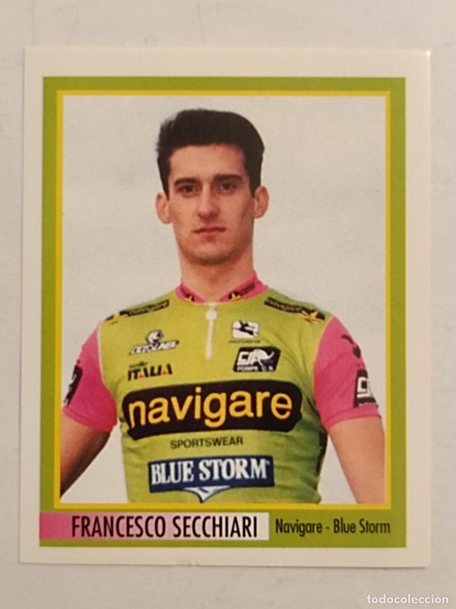 Coleccionismo deportivo: #142 FRANCESCO SECCHIARI (NAVIGORE-BLUE STORM) 78 GIRO D'ITALIA 1995 MERLIN