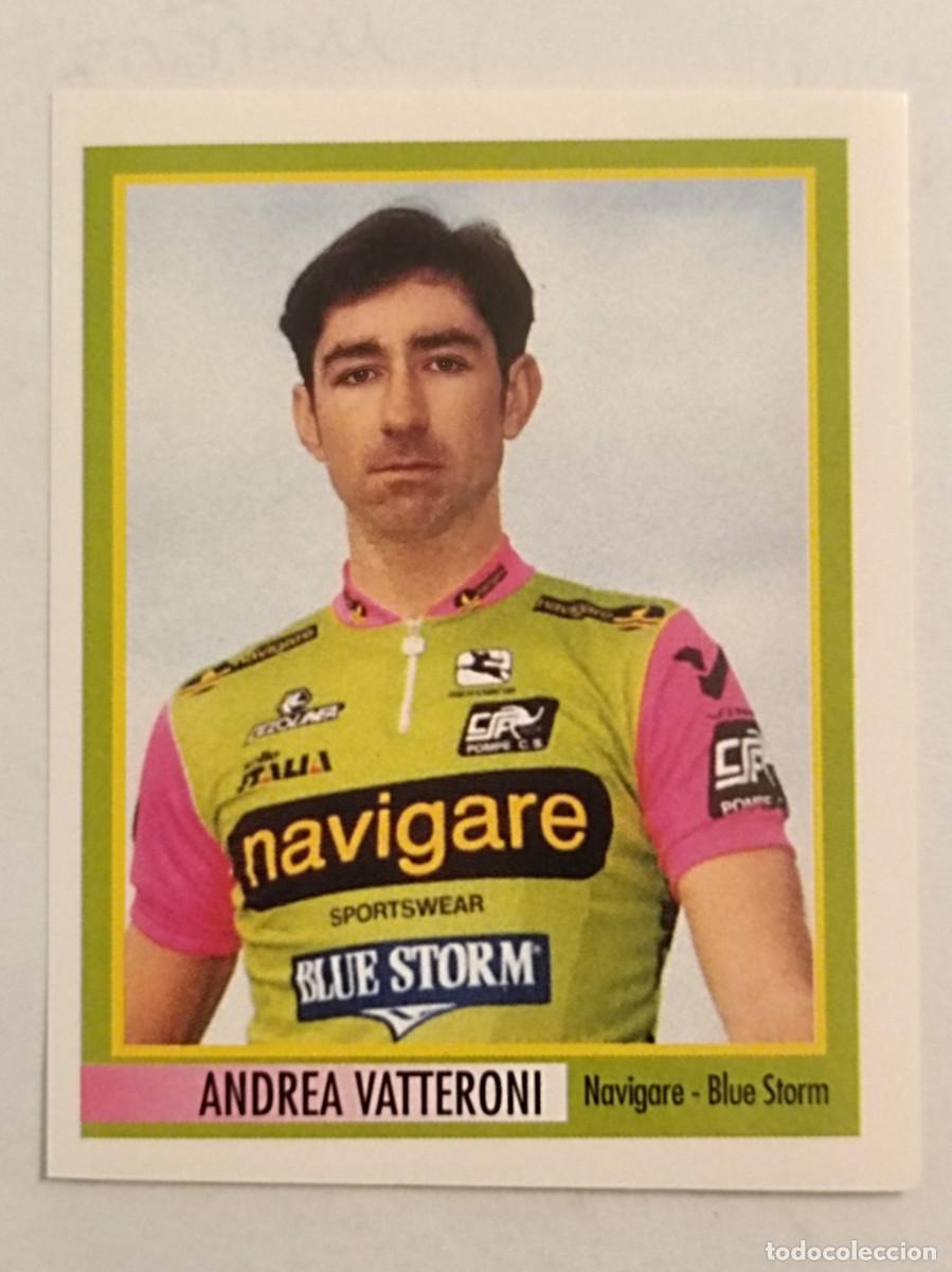 Coleccionismo deportivo: #144 ANDREA VATTERONI (NAVIGORE-BLUE STORM) 78 GIRO D'ITALIA 1995 MERLIN
