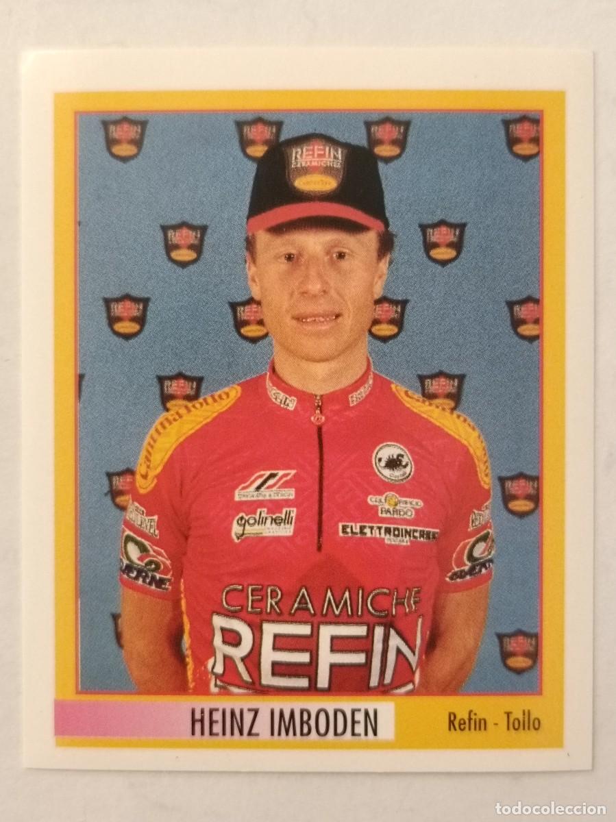 Coleccionismo deportivo: #149 HEINZ IMBODEN (REFIN-TOLLO) 78 GIRO D'ITALIA 1995 MERLIN