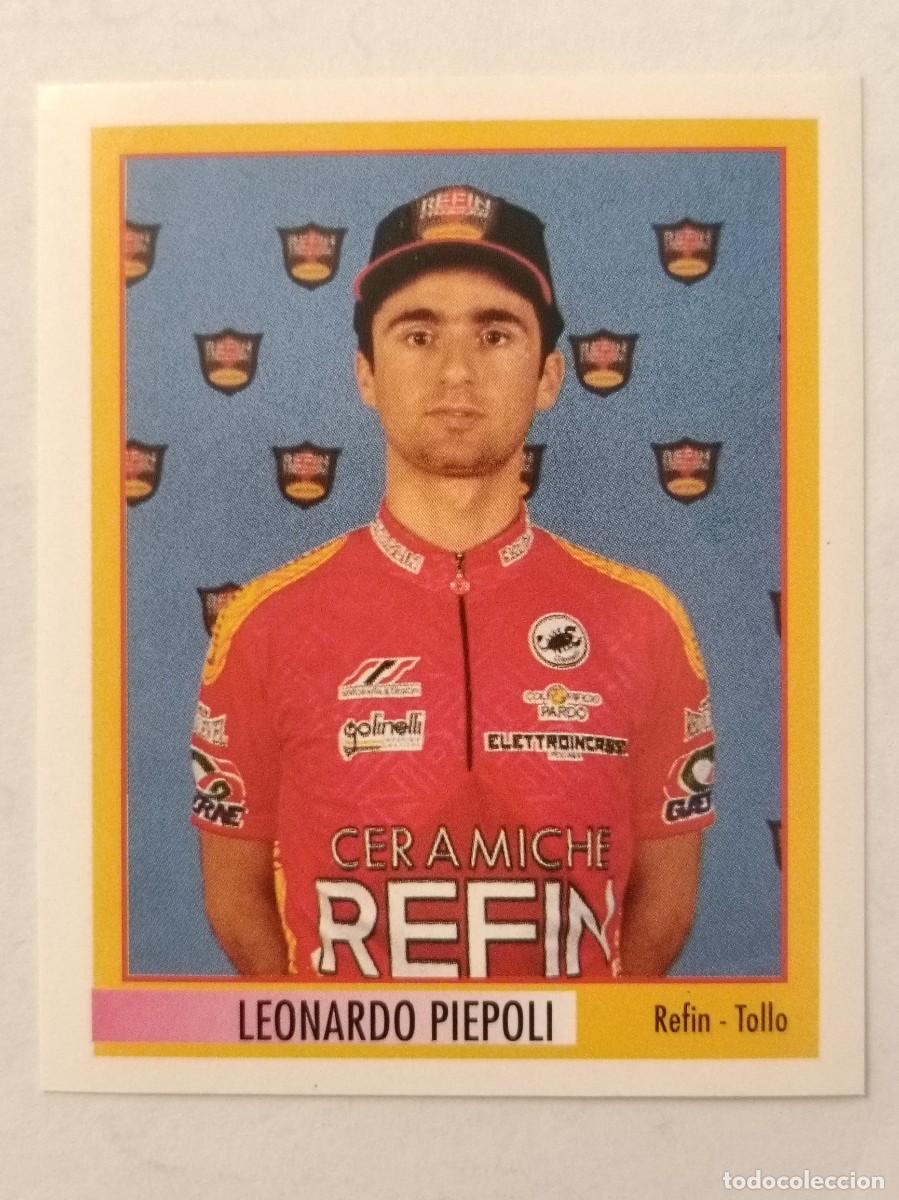 Coleccionismo deportivo: #153 LEONARDO PIEPOLI (REFIN-TOLLO) 78 GIRO D'ITALIA 1995 MERLIN