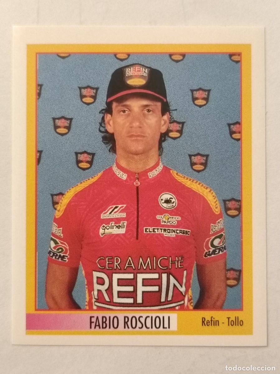 Sammelleidenschaft Sport: #156 FABIO ROSCIOLI (REFIN-TOLLO) 78 GIRO D'ITALIA 1995 MERLIN