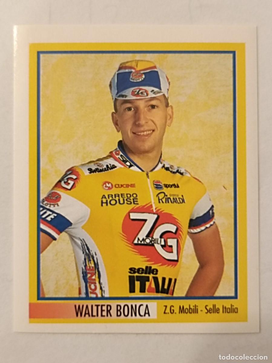 Coleccionismo deportivo: #198 WALTER BONCA (Z.G. MOBILI-SELLE ITALIA) 78 GIRO D'ITALIA 1995 MERLIN