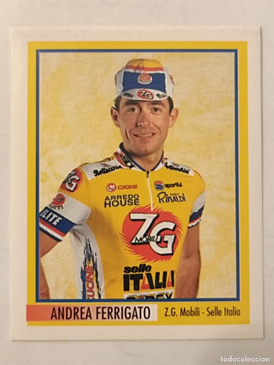 Coleccionismo deportivo: #201 ANDREA FERRIGATO (Z.G. MOBILI-SELLE ITALIA) 78 GIRO D'ITALIA 1995 MERLIN