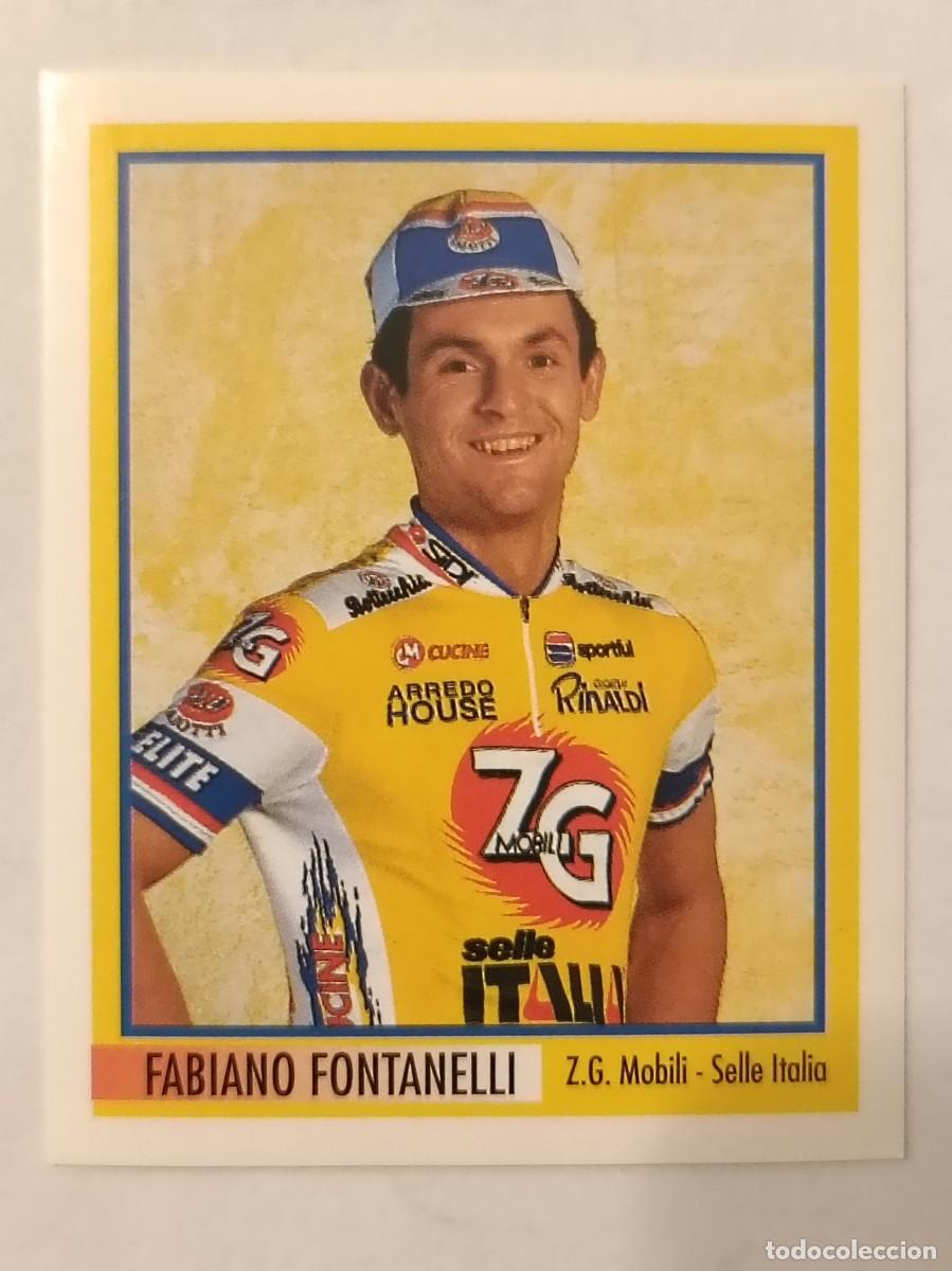 Coleccionismo deportivo: #203 FABIANO FONTANELLI (Z.G. MOBILI-SELLE ITALIA) 78 GIRO D'ITALIA 1995 MERLIN