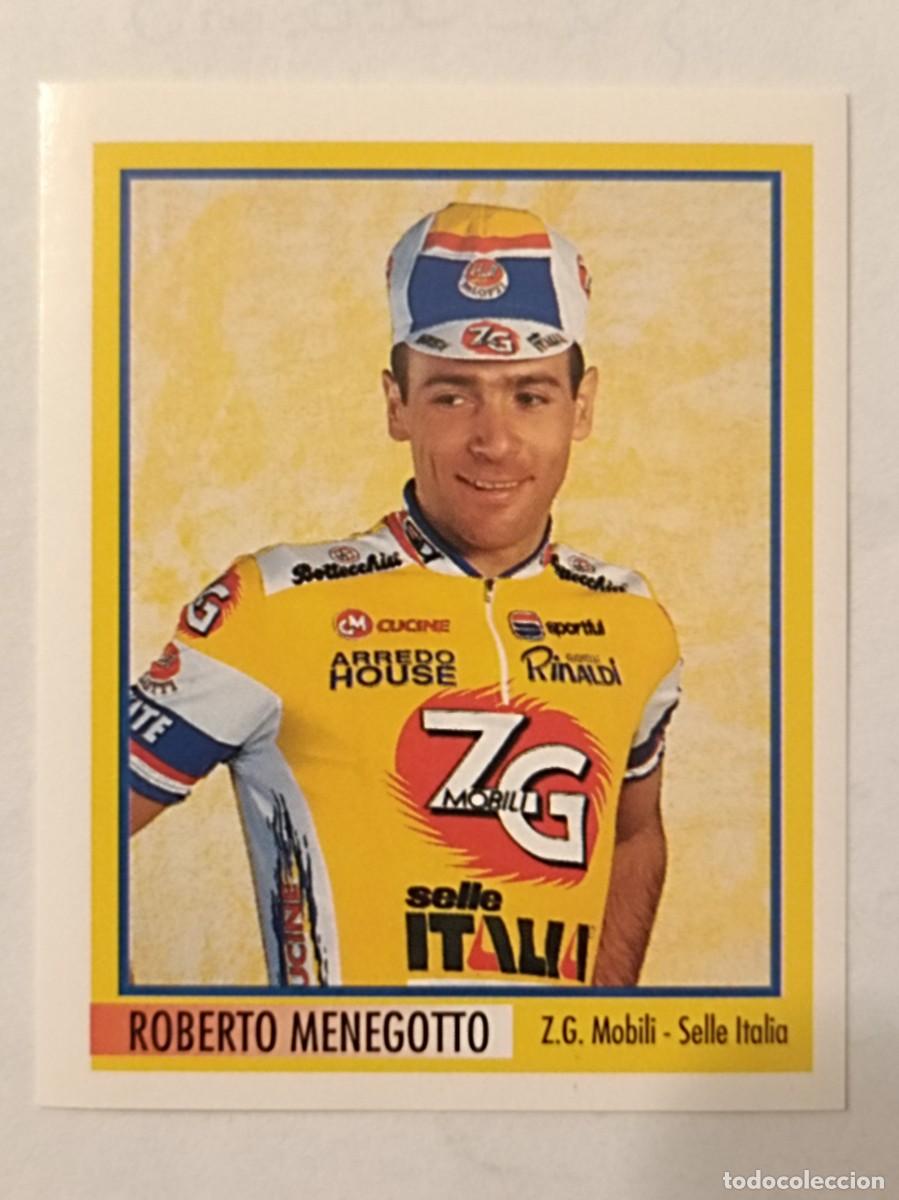 Coleccionismo deportivo: #205 ROBERTO MENEGOTTO (Z.G. MOBILI-SELLE ITALIA) 78 GIRO D'ITALIA 1995 MERLIN