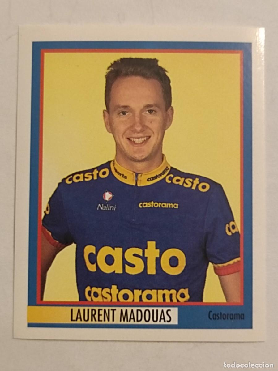 Coleccionismo deportivo: #215 LAURENT MADOUAS (CASTORAMA) 78 GIRO D'ITALIA 1995 MERLIN