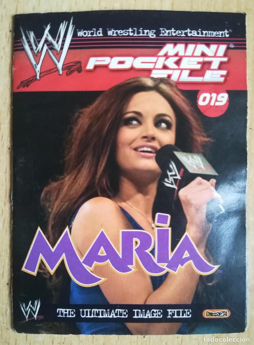 Coleccionismo deportivo: WWE Mini Pocket File N&ordm; 19 - 019. Mar&iacute;a. E-Max