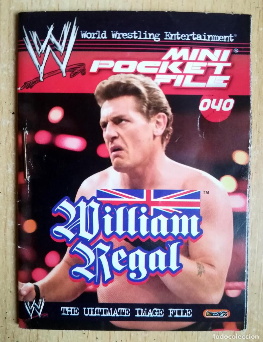 Coleccionismo deportivo: WWE Mini Pocket File N&ordm; 40 - 040. William Regal. E-Max