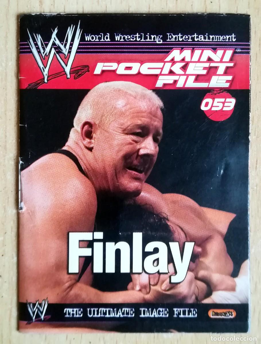Coleccionismo deportivo: WWE Mini Pocket File N&ordm; 53 - 053. Finlay. E-Max
