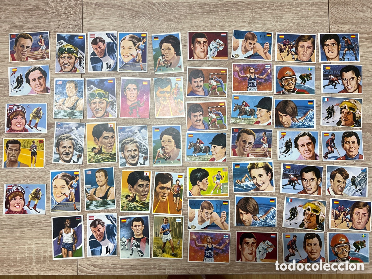 Coleccionismo deportivo: 1979 QUELCOM LOTE DE 53 CROMOS SIN PEGAR
