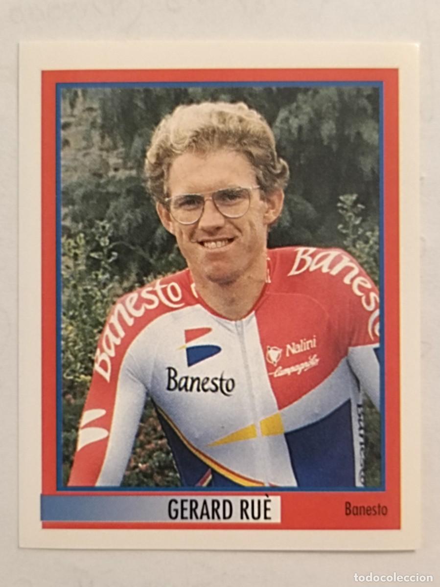 Coleccionismo deportivo: #243 GERARD RUE (BANESTO) 78 GIRO D'ITALIA 1995 MERLIN