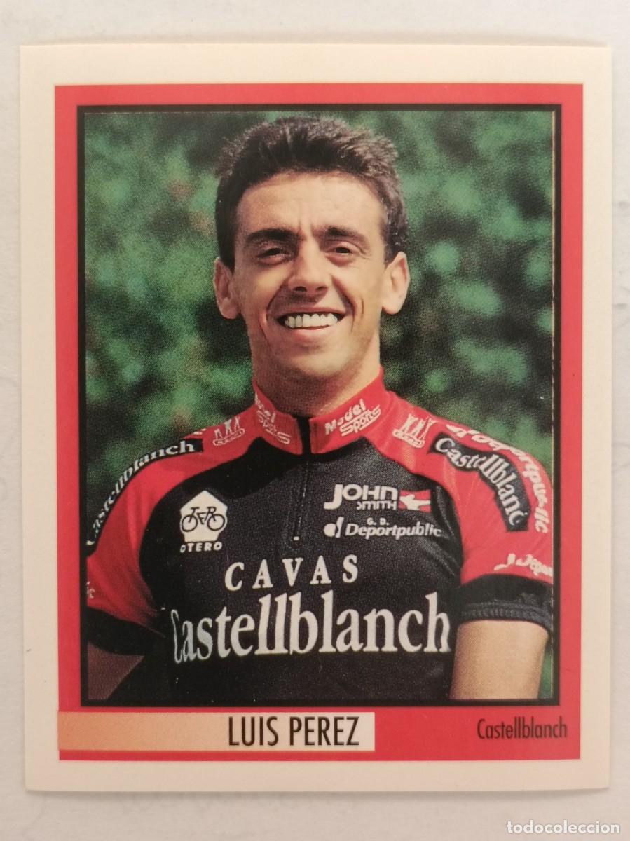 Coleccionismo deportivo: #254 LUIS PEREZ (CASTELLBLANCH) 78 GIRO D'ITALIA 1995 MERLIN