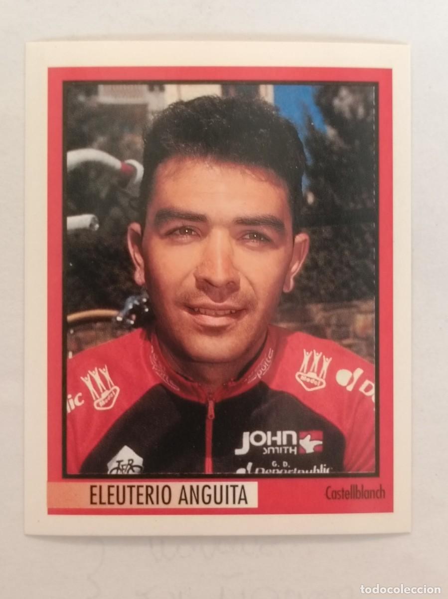 Coleccionismo deportivo: #258 ELEUTERIO ANGUITA (CASTELLBLANCH) 78 GIRO D'ITALIA 1995 MERLIN